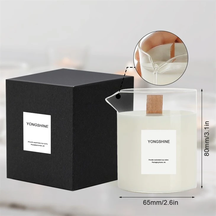 luxury candle jars with lids